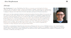 Desktop Screenshot of alexstephenson.com