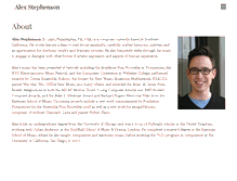 Tablet Screenshot of alexstephenson.com